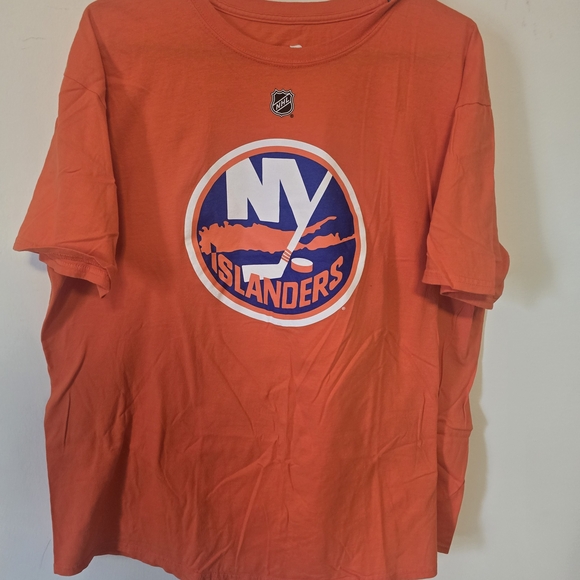 Fanatics Orange NY Islanders Short Sleeve Tee - Picture 4 of 4